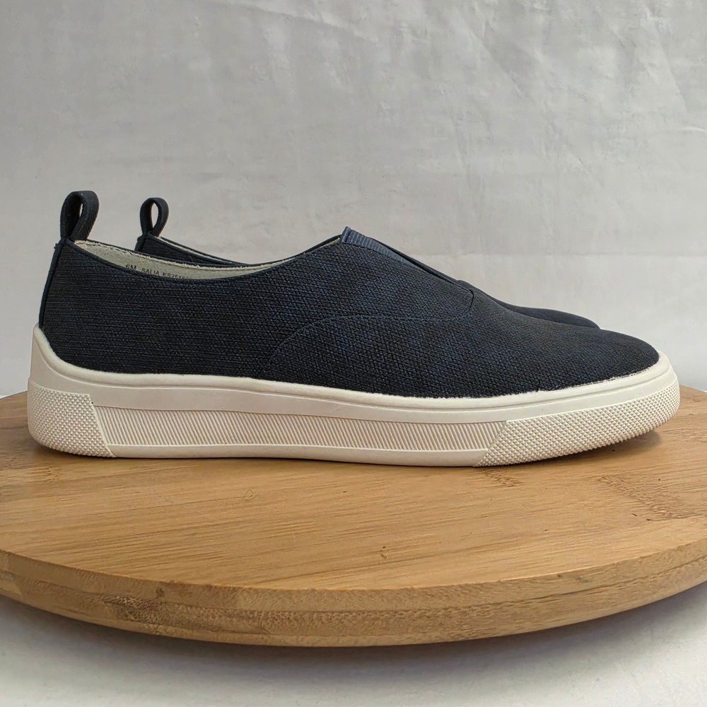 Kensie Salia Womens Size 6 Navy Blue Slip On Sneakers Casual Comfort Shoes New